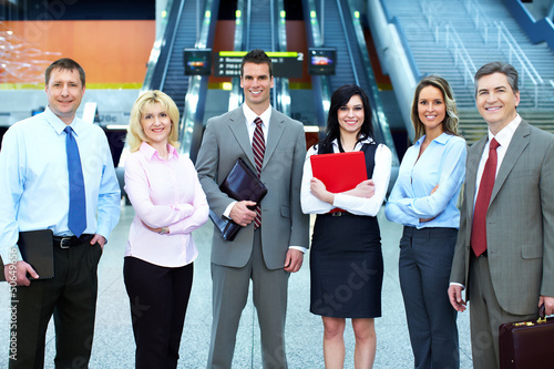 Photo: Business team. Business team.