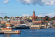 View of the City Hall Helsingborg in Sweden.