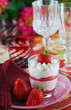 Erdbeer-Tiramisu mit frischen Erdbeeren