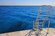 Stairs yacht