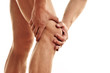 Mann mit Verletzung im Knie