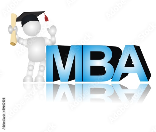 Vector: 3D - people - M.B.A. (Master of Business Administration) 3D - people - M.B.A. (Master of Business Administration)