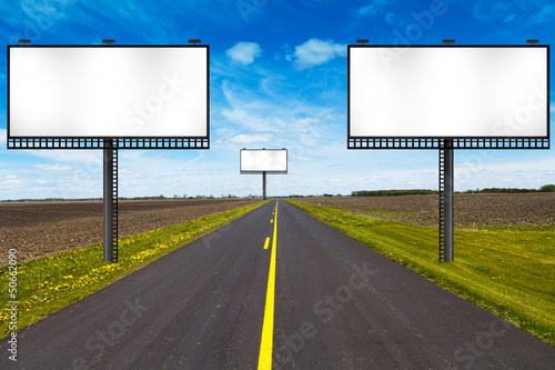 Photo: Billboard on Country Road Billboard on Country Road