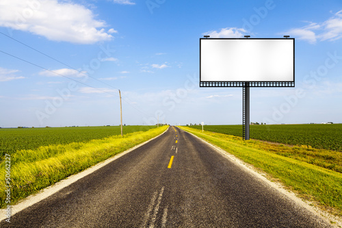 Photo: Billboard on Country Road Billboard on Country Road