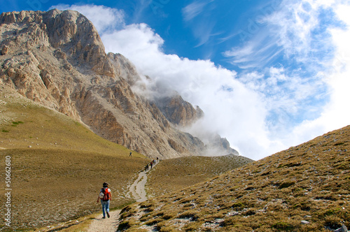 Photo: High Trail Corno Grande Gran Sasso L'Aquila Italy High Trail Corno Grande Gran Sasso L'Aquila Italy