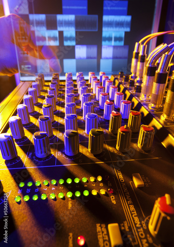Photo: Mixing Music Mixing Music