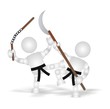 kung-fu (3D people)