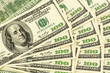 Viele Dollar Geldscheine