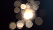 a sparkler being ignited making abstract pattern in slow motion