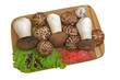 Fungi are different on the cutting board