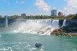 Niagara Falls with boat