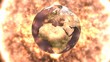 Rotating Earth Animation
