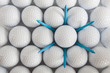 Golf balls and tees