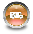 Orange Glossy Pictogram "Food Truck"