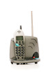 Foto: Office phone isolated on the white background Office phone isolated on the white background