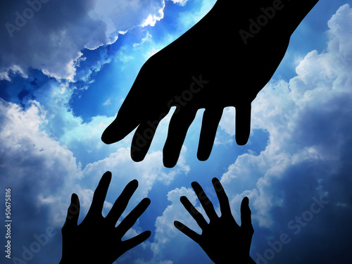 Photo: Helping hand Helping hand