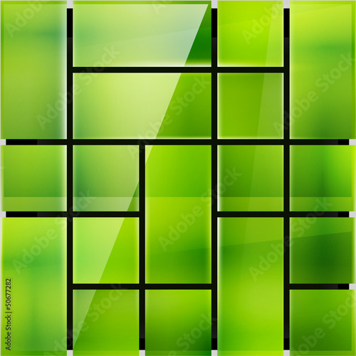 Vector: Glossy glass surface geometrical modern template Glossy glass surface geometrical modern template