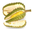 Fresh Durian isolated