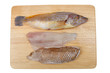 Foto: Whole wrasse and fillets Whole wrasse and fillets