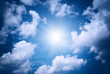 Deep blue sky