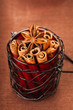 Foto: Cinnamon sticks and anise stars Cinnamon sticks and anise stars