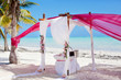 wedding ceremony on the beach