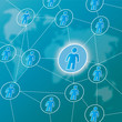 Social network, virales marketing, global