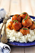 Apple Cider Glazed Chicken Meatballs