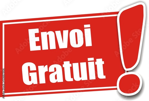 Vector: étiquette envoi garanti étiquette envoi garanti