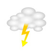 wettersymbol gewitterwolke I