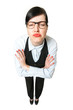 Schmollender Nerd