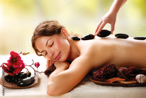 Photo: Spa Salon. Stone Massage. Dayspa Spa Salon. Stone Massage. Dayspa
