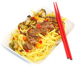 Assiette de boeuf à la chinoise