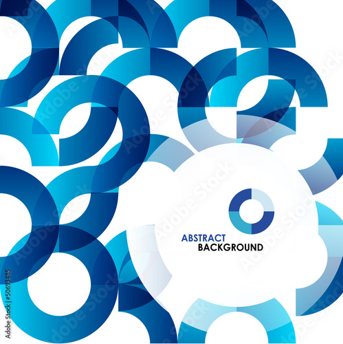 Vector: Blue modern geometrical abstract background Blue modern geometrical abstract background