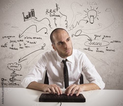 Photo: Business project Business project