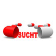 sucht, tablette, tabletten, medikament,
