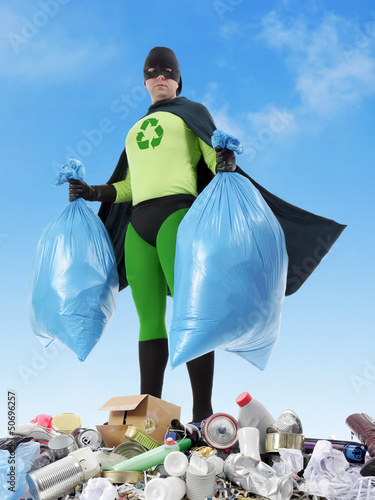 Photo: Eco superhero Eco superhero