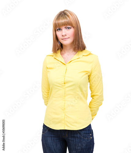 Photo: young beautiful woman portrait young beautiful woman portrait