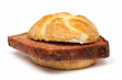 Semmel mit Fleischkäse