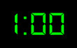 one o'clock