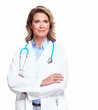 Doctor woman with a stethoscope.