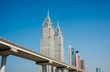 View of the Chrysler building in Dubai