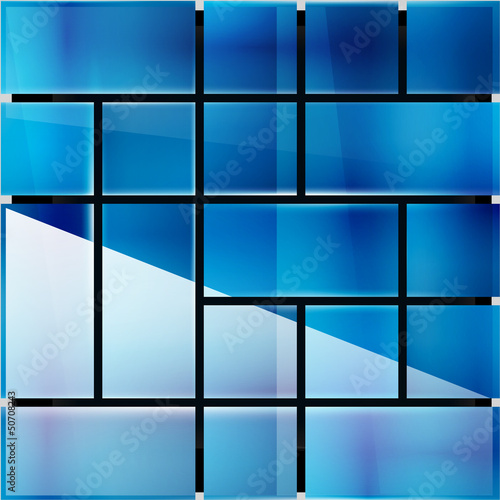 Vector: Glossy glass surface geometrical modern template Glossy glass surface geometrical modern template