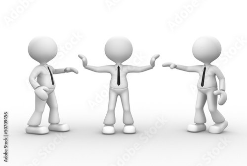 Illustration: Businessmen Businessmen