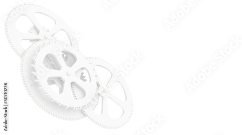 Illustration: background gears background gears