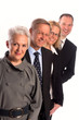 Gemischter Business Team
