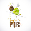 Joyeuses Pâques (œufs de Pâques)