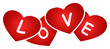 Hearts And Love Sign