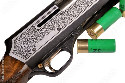 Photo: Shotgun detail Shotgun detail