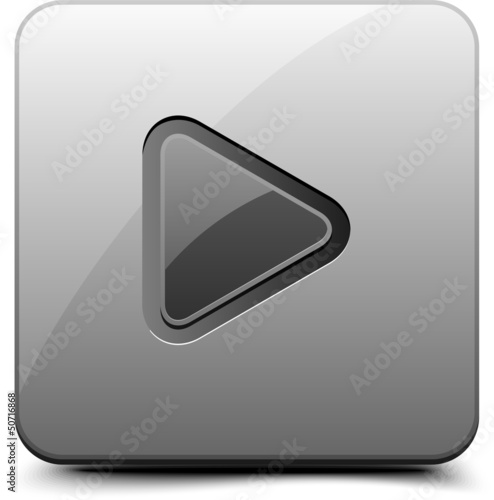 Vector: Play button Play button